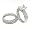 Classic 2-piece Wedding Set w/White CZs, 5