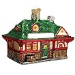 Train Station Ornament