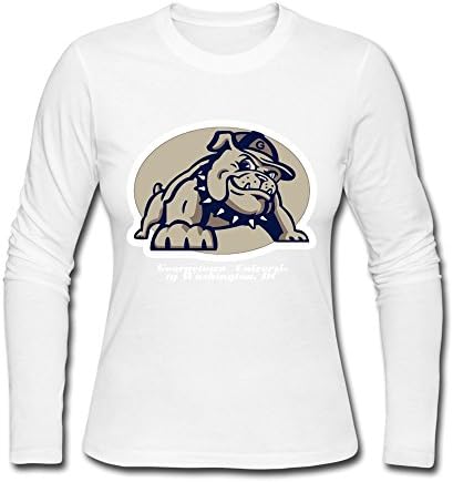 HAGB1K Men Georgetown University Washington, DC T-shirt XXL White Long Sleeve