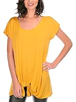 Never Paris Túnica Camille (Mostaza)