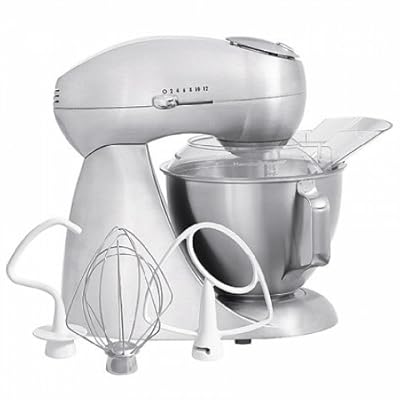 Eclectrics All-Metal Stand Mixer, Stainless