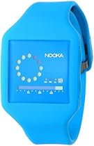 Hot Sale Nooka Unisex ZUB-ZIRC-NB-20 Zub Zirc Neon Blue PolyurethaneWatch