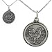 Oxidized Silver Chinese Zodiac Character Pendant
