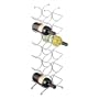 Zeller 27357 Weinregal 21.5 x 15.5 x 67.5 cm, chrom