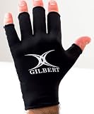 INTERNATIONAL RUGBY GLOVES BLACK X LARGE