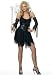 2PC Gothic Nymph Fairy Sexy Holiday Party Costume