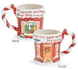 Night Before Christmas Mug Ceramic Christmas Eve