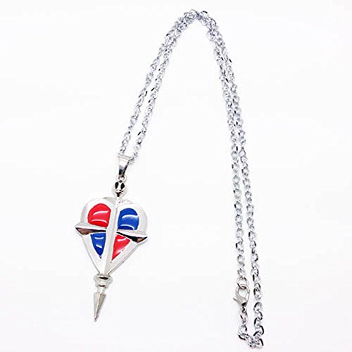 Cosplay Ao no Exorcist Ture Cross Steel Badge Knight Necklace Pendant Accessories