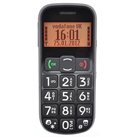 PrePayMania Big Button Easy to use Senior / Sim-Free / Unlocked / Torch function / Mobile Phone / SOS button and large easy to read display Black