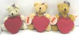 Teddy Bears Easter Day For Him and For Her- 1 Female / Girl and 1 Male / Boy- 2 Small Gift Teddies with Boxes- Soft Toys