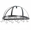 Old Dutch 055BZ Oiled Bronze Pot Rack with Grid and 12 Hooks