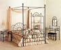 Nice Queen Size Canopy Bed Great for Back to School