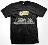 I'm Not Old, I'm Chronologically Gifted! Mens T-shirt, Hilarious Funny Old Age Mens Shirt