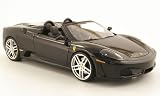 Ferrari F430 Spider, noire, Seal, Model Car, Miniature déjà montée, Mattel 1:18