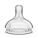 Smilo Anti-Colic Bottle Nipple, Slow Flow 2M+, 3 Count