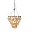 Round Capiz Shell Chandelier