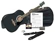 Silvertone SD3000PAK BK -String Acoustic Guitar