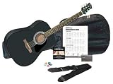 Silvertone Acoustic Guitar Package Black 41sQXNf40vL. SL160 Silvertone Acoustic Guitar Package Black