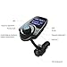 Sminiker Big LCD Display Car Bluetooth Adapter FM Transmitter Car Radio and Car Speakers Kit for Handsfree Calling & MP3 Player,TF Card and USB Car Charger for Any Bluetooth Devices