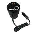 Duracell DRINVC130 130W Power Inverter with 2.1 Amp USB Port
