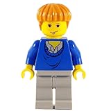Ron Weasley (Blue Sweater, YF) - LEGO Harry Potter Minifigure