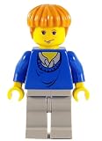 Ron Weasley (Blue Sweater, YF) - LEGO Harry Potter minifigure