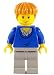 Ron Weasley (Blue Sweater, YF) - LEGO Harry Potter minifigure