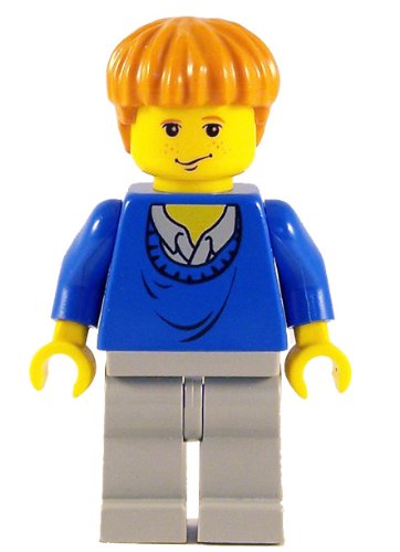 Ron Weasley (Blue Sweater, YF) - LEGO Harry Potter Minifigure