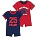 Wan-A-Beez Baby Boys' 2 Pack Graphic Short-Sleeve Romper
