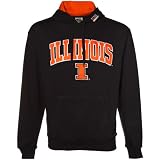 Illinois Fighting Illini Navy Blue Classic Twill Hoody Sweatshirt-