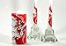 Magik Life Unity candle set for wedding - Wedding dÃ©cor &  Wedding accessories - Candle sets - 6 Inch Pillar and 2 10 Inch Tapers -  Best Unity candle