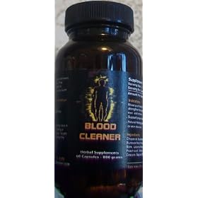 Blood Detoxification And Purification-Blood Cleaner- Purifier And Cleanse The Entire Blood Stream System, Available in Capsule Form (Free Shipping)