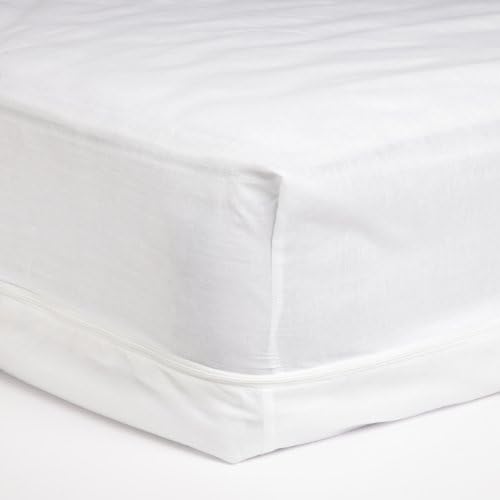 Adorable Poly/Cotton Zippered Mattress Cover, Queen by Adorable