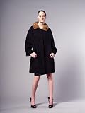 Fur Collar 3/4 Sleeve Coats by Tara Jarmon