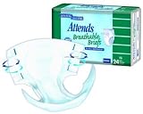 41sQpFqDyHL. SL160  >Attends x tra abs brfs sm. Attends Breathable Brief Extra Absorbent
