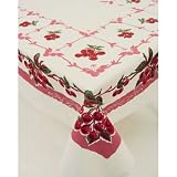 Cherries in Pink Tablecloth