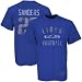 Men`s Detroit Lions #20 Barry Sanders Garment Washed Name & Number Tshirt