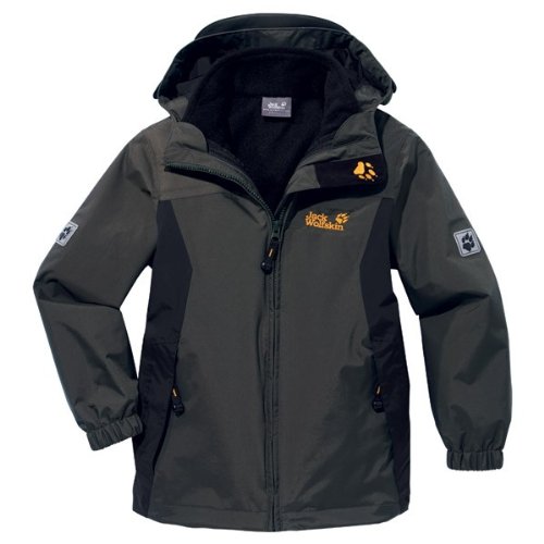 Jack Wolfskin Jacke Kids Cold Valley olive brown