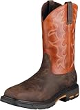 Ariat 6961 Workhog Wide Square Toe Dark Earth/Brick 7 EE