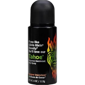 Tahoe For Men 4oz oz Deodorant Body Spray
