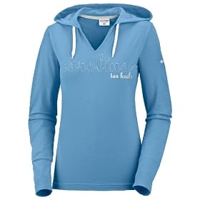 Buy Columbia North Carolina Ladies Collegiate Sun Shade Hoodie