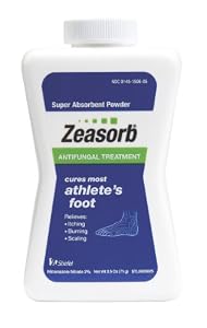 Zeasorb Antifungal Treatment Powder, Athletes Foot, 2.5oz