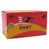 Clif Shot Strawberry (w/ caffeine) 24 pckts