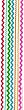 Martha Stewart Crafts Stickers, Felt Border Strips