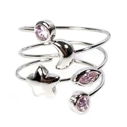 STERLING SILVER RING with Purple CZ