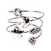 STERLING SILVER RING with Purple CZ