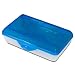 Sterilite Pencil Box Splash Tint Lid with See-Through Base, 12-Pack