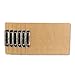 Universal 05562 Hardboard Clipboard, 1/2-Inch Capacity, Holds 8 1/2w x 12h, Brown, 6/Pack
