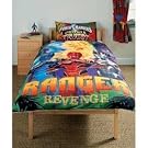Kids/Childrens Power Rangers Jungle Fury Bedding Duvet/Quilt Cover Set
