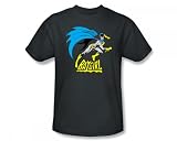 Batgirl Is Hot Adult S/S T-shirt in Charcoal by DC Comics